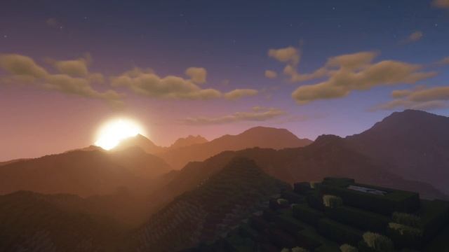 Minecraft Live Wallpaper - Pink Sunset (Available in Wallpaper Engine, Link in Description) смотреть онлайн