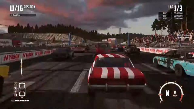 Wreckfest (PS5) - Natural Born Wrecker (Cockpit & Mix View) (Demolition Racing)