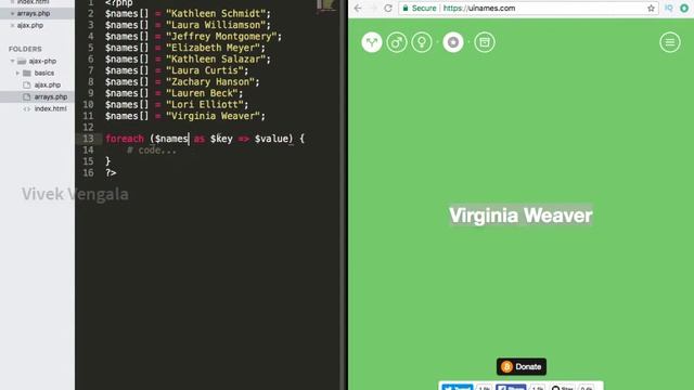Learn Ajax with PHP : 9 Getting Array Data смотреть онлайн