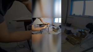 Запил угла под 45 градусов плитки 120х60 «болгаркой» #shorts