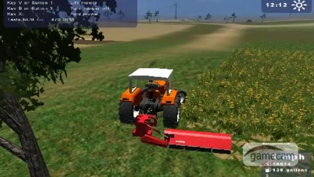 PRIMA FIENAGIONE DI MARZO...FIAT 640 NEW HOLLAND M135.wmv