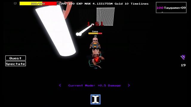 Undertale Universal Massacre! Off-Brand Holy Stick! смотреть онлайн