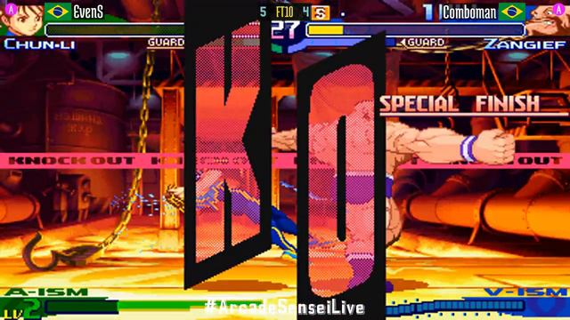 FT10 @sfa3: EvenS (BR) vs Comboman (BR) [Street Fighter Alpha 3 Fightcade] Jan 18 смотреть онлайн