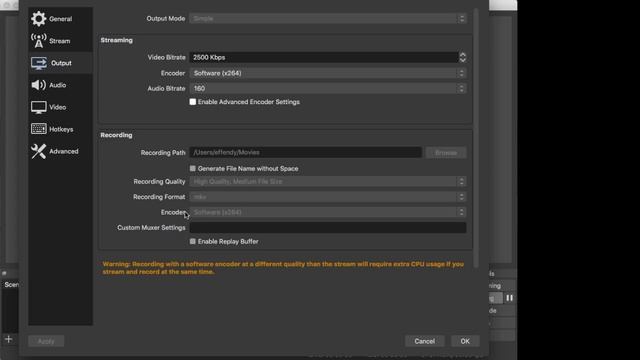 OBS Setting to reduce file size смотреть онлайн