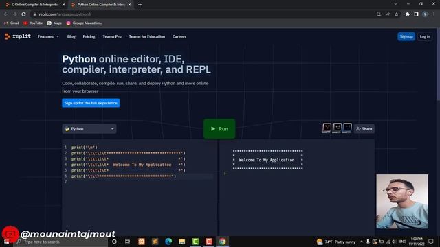 c language vs python | طباعة برنامج على شكل رسالة في لغة البرمجة سي و بايثون لمعرفة الفرق смотреть онлайн