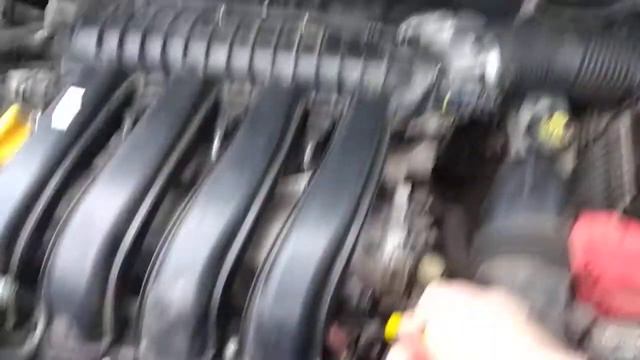 Клапан рециркуляции на горячем двигателе F4R смотреть онлайн