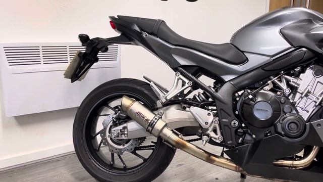 2015 '65 Honda CBR650F Sports Tourer 650cc Grey Used Motorcycle For Sale Video Walk Around