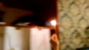 [Nadia Life] Проходимся со свечкой из церкви по квартире.