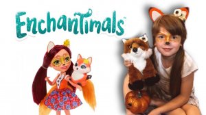 Превращаемся в Фелисити Лис из «Энчантималс» \ Enchantimals Felicity Fox Makeup and Costume DIY