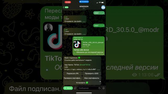 КАК СКАЧАТЬ НОВЫЙ ТИК ТОК МОД НА АЙФОН? #тикток смотреть онлайн
