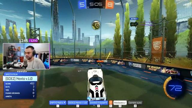 4 CHAMPIONS VS 1 SSL SUR ROCKET LEAGUE ! смотреть онлайн