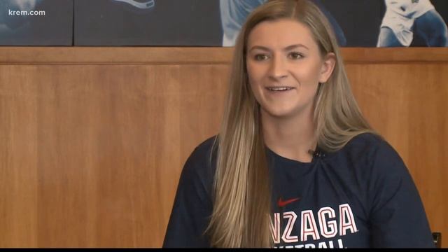 Laura Stockton reflects on her time in a Gonzaga jersey смотреть онлайн