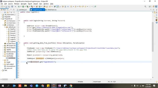Lecture 6Java Series Forget Excel and Use JSON file to read data. Using JSON in data driven testing смотреть онлайн