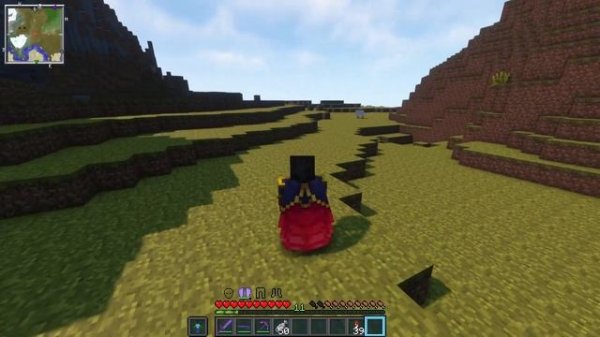 Minecraft Migration Cape Flex (Matching Skin Overlay)
