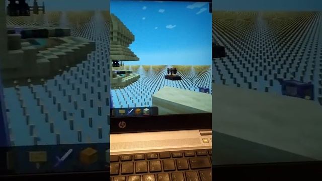Большой Дом П мире из факелов В Minecraft Java Edition На компьютере ?????????????????????????????? смотреть онлайн