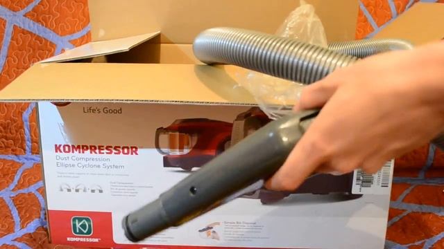 Распаковка Пылесос LG VK76104H смотреть онлайн