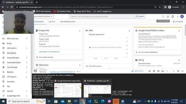 Google Kubernetes Engine Pipeline using Cloud Build #GSP1077 #anshutiwari смотреть онлайн