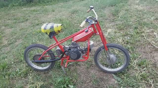 МОТИК- советский мопед с двигателем от японца. смотреть онлайн