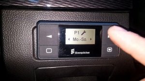 Предпусковой подогреватель двигателя Eberspacher (Эбершпехер) настройка пульта