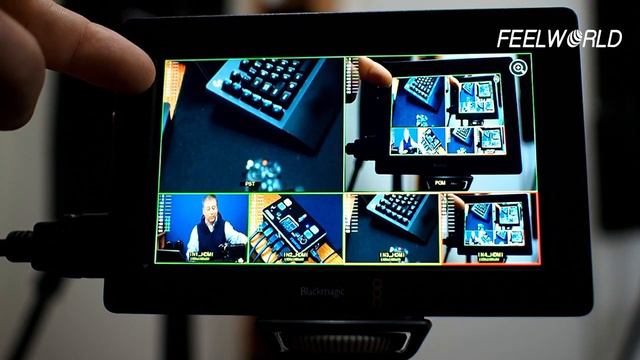 FEELWORLD L1 Multi-format Live Stream Video Mixer 4HDMI IN for post-production смотреть онлайн