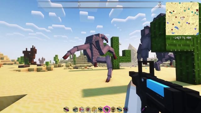 V3 UPDATE! Jetpack Cat Minecraft! New items, weapon changes, and new dimensions! смотреть онлайн