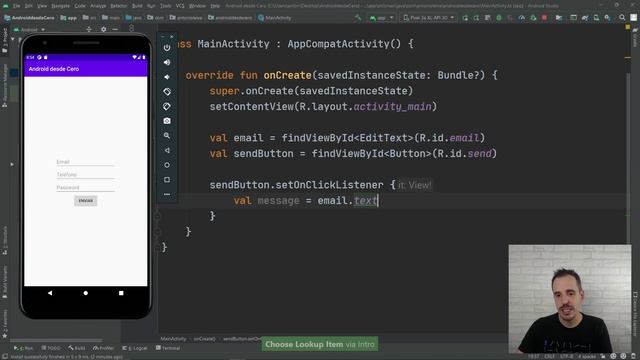 Cómo hacer un onClick a un botón en Android | Poner función a un botón ADC#6 смотреть онлайн