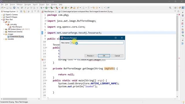 java: Text recognition || how to read text from images || tessract || Open-CV || смотреть онлайн