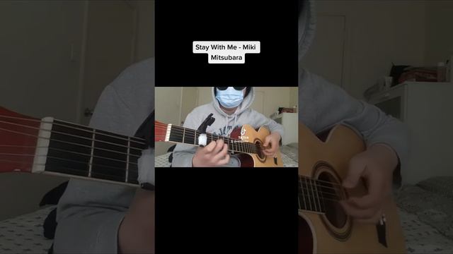 Stay with me - miki mitsubara Guitar Fingerstyle смотреть онлайн
