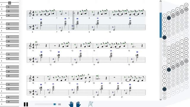 Как играть на аккордеоне Город, которого нет | How to play on accordion | SMT Pro смотреть онлайн