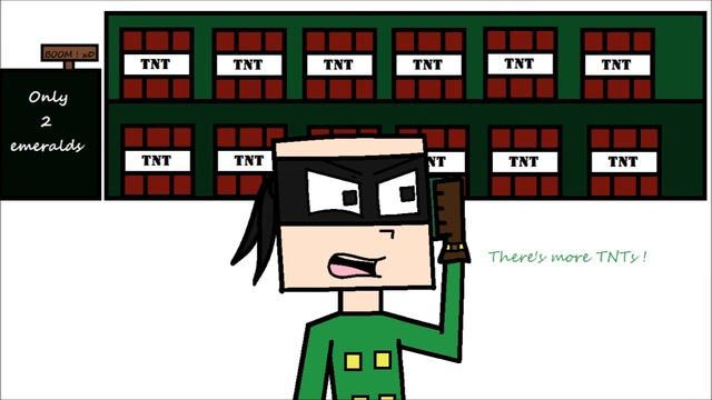 I'M AT TNTs !!! [Minecraft Story Mode] - Animatic смотреть онлайн