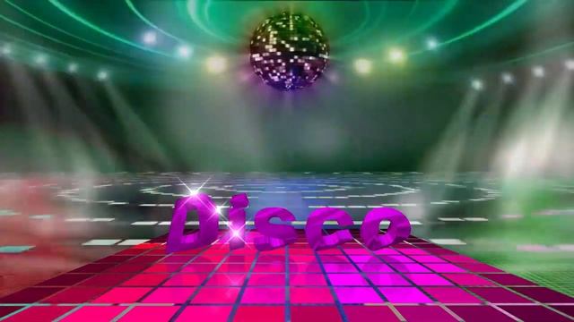 Футаж дискотека с 3D танцующими титрами: DISCO. Вариант 2 смотреть онлайн