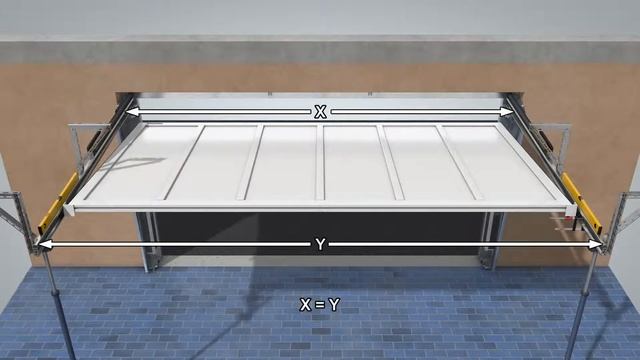 Ворота для коллективного гаража ET500 Херманн смотреть онлайн