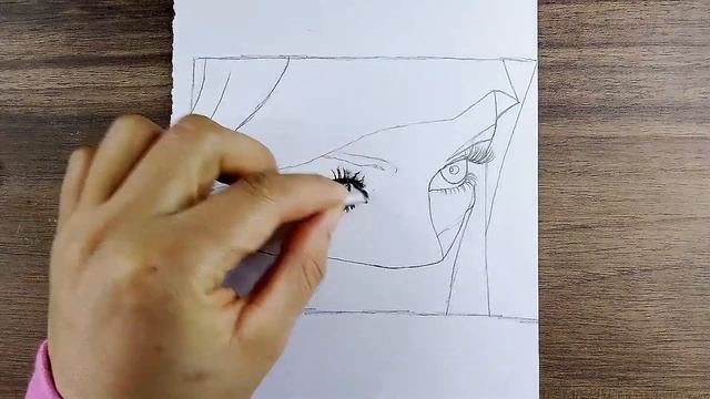 How to draw a realistic Eye // Eye drawing easy tutorial with pencil basics // Göz Nasıl Çizili смотреть онлайн