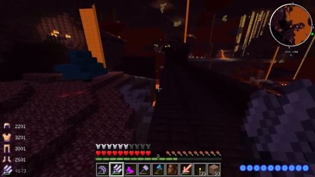 Minecraft: Жарче чем в аду #33 - КРОВАВОЕ ДЕРЕВО! o-O смотреть онлайн