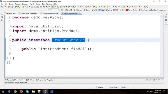 Calling Stored Procedures From Spring Data JPA смотреть онлайн