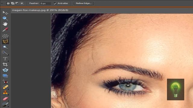 Tutorial | Changing Eye Color In Adobe Photoshop Elements 7 *EASY WAY* смотреть онлайн
