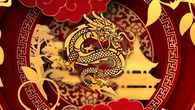 Chinese New Year Traditional Music - Year of the Dragon 2024 смотреть онлайн