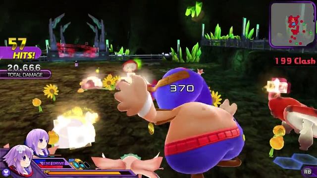 Hyperdimension Neptunia U: Action Unleashed (1440p, 60fps Test) смотреть онлайн