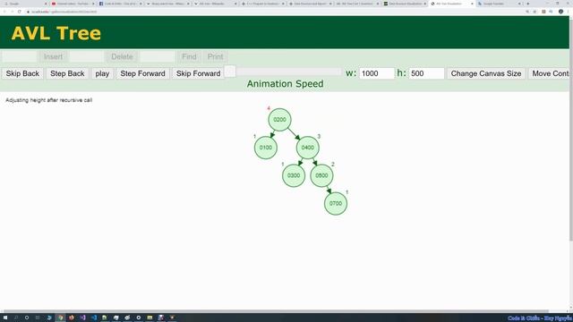 423 - AVL Tree - Balanced BST- Cây cân bằng - Thêm node + cân bằng lại cây + thực tập смотреть онлайн