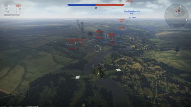 Аркадные бои в War Thunder Часть #1 "Пробный взлет и нагиб" смотреть онлайн