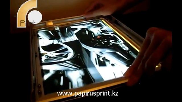 замна изображения на сверхтонком лайтбоксе Papirus Print.mpg смотреть онлайн
