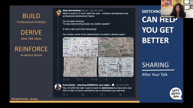 Nitya Narasimhan: Chalk The Talk How Sketchnoting Makes You A Better Speaker! смотреть онлайн