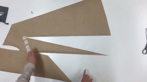 Убираем нагрудную вытачку. Трикотаж