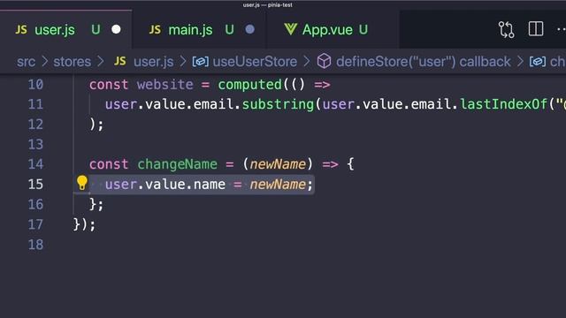Create a Pinia Store with the Composition API смотреть онлайн