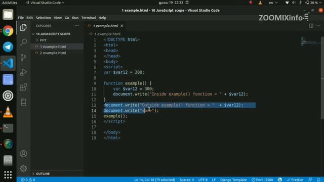 JavaScript scope | JavaScript Malayalam Tutorials смотреть онлайн