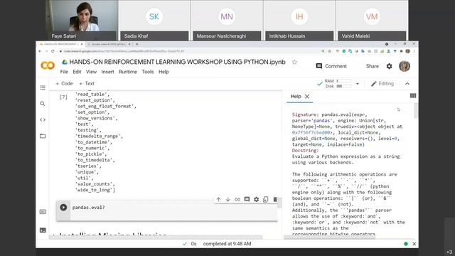 Get started with Python in Google Colab смотреть онлайн
