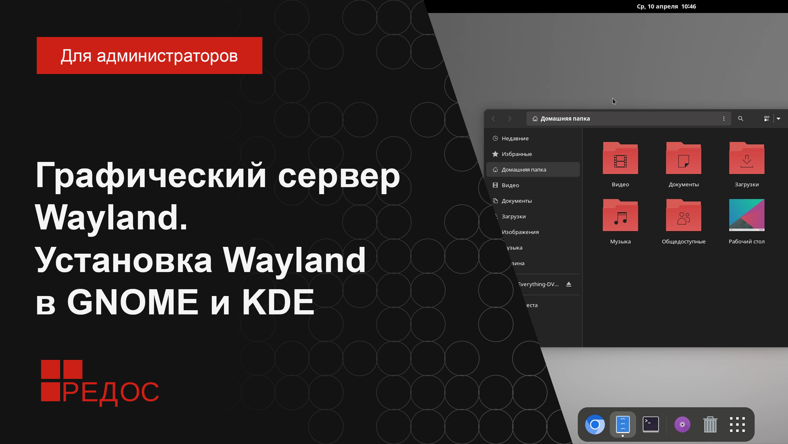 Графический сервер Wayland. Установка Wayland в GNOME и KDE смотреть онлайн