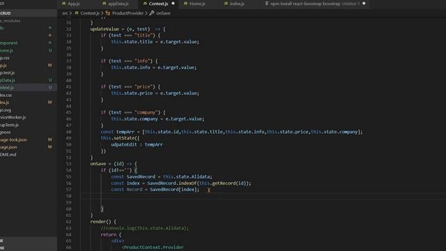 React.js - How to Add New Data / Row | CRUD Add New Data Using Context API(#6) смотреть онлайн