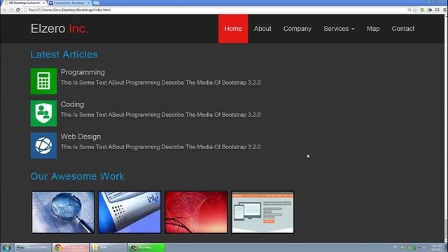[ Twitter Bootstrap 3 In Arabic ] #32 - Section Ultimate Footer Part 2 смотреть онлайн