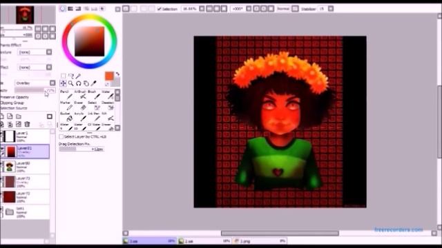 [Tutorial Speedpaint] Glitch effect on Paint Tool Sai смотреть онлайн